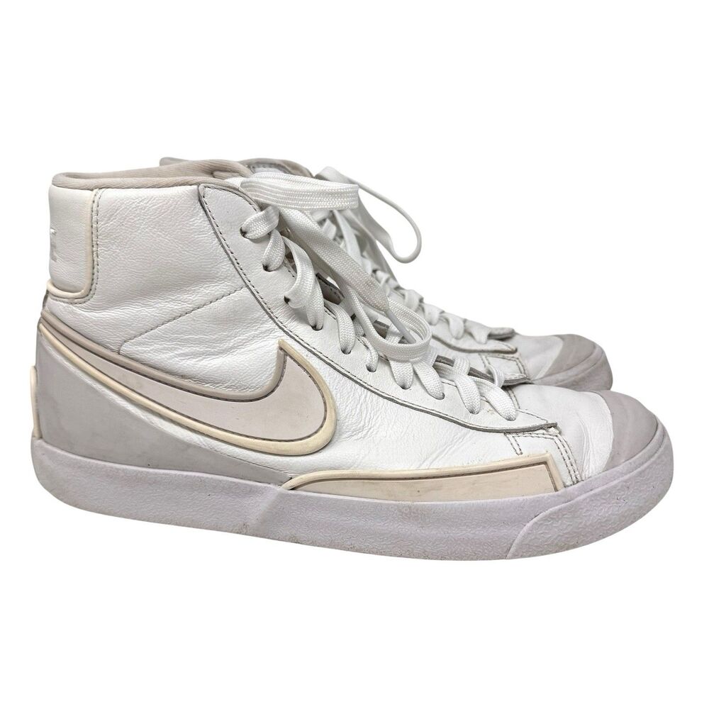 Nike Blazer '77 Mid White Women’s Infinite White High Top Leather Size 7.5